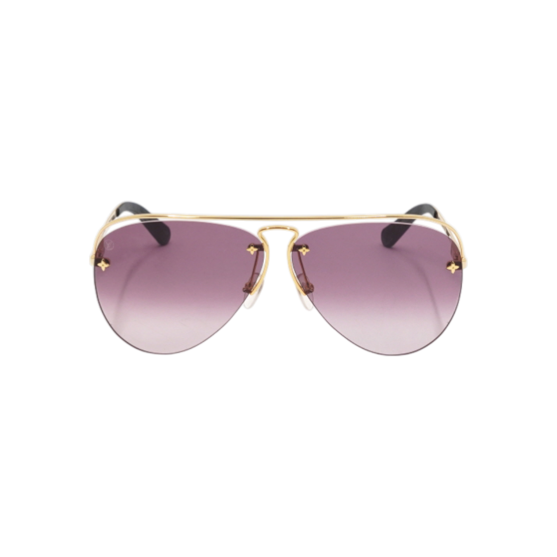 ITH8CE6KFVS5 Louis Vuitton Monogram Gradient Gold Women's Sunglasses