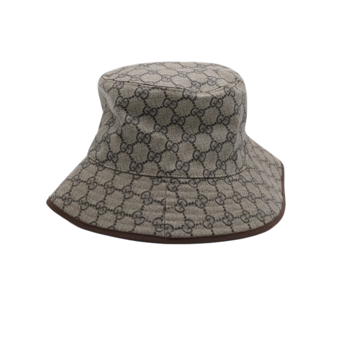 구찌 780498 GG 수프림 캔버스 버킷햇 여성 모자aa61421(Gucci 780498 GG Supreme Canvas Bucket Hat for Women)