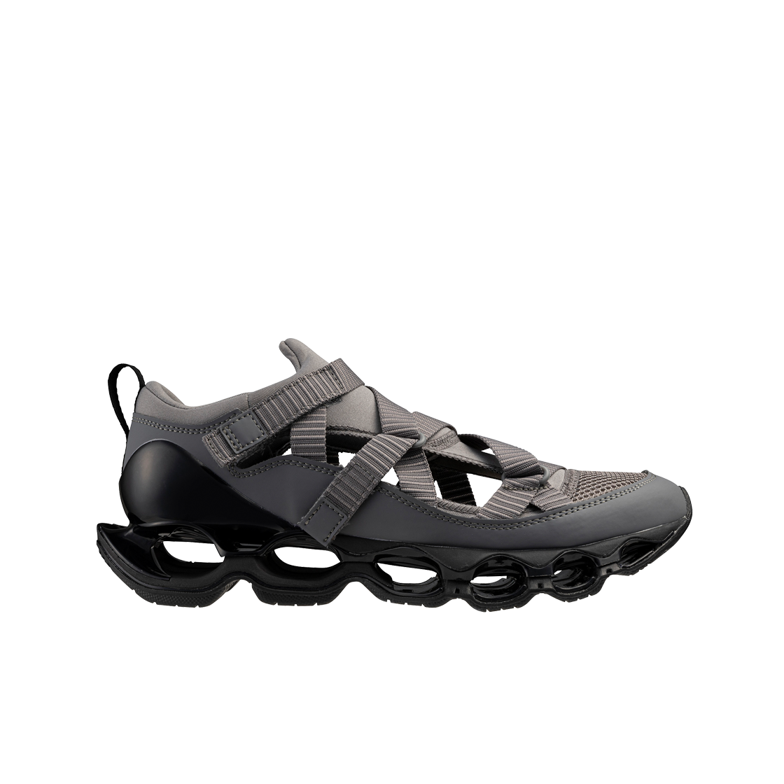 미즈노 웨이브 프로페시 스트랩 콰이어트 쉐이드 블랙(Mizuno Wave Prophecy Strap Quiet Shade Black)