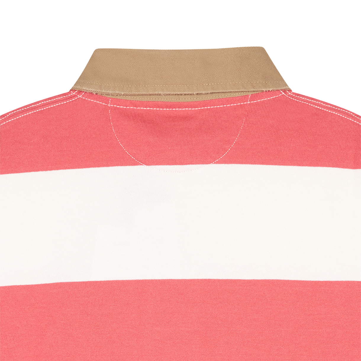 [10%적립] 폴로 랄프 로렌 클래식 핏 카키 칼라 럭비 셔츠 레드 스카이 트로피 크림 - 26SS([10%적립] Polo Ralph Lauren Classic Fit Khaki Collar Rugby Shirt Red Sky Trophy Cream - 26SS) - 4