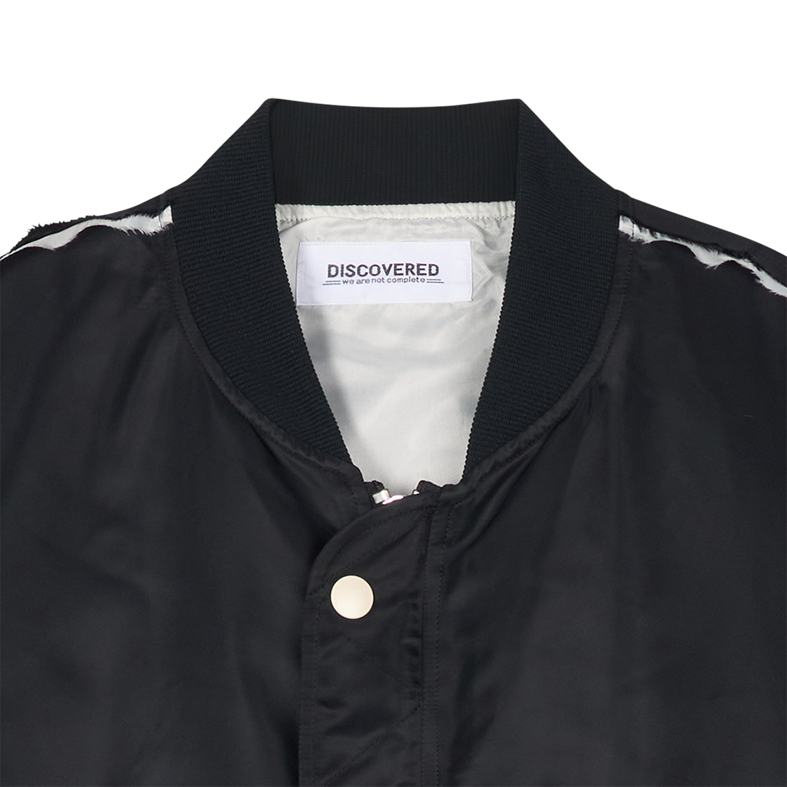 디스커버드 크로셰 슬리브 라이트 MA-1 블랙 - 26SS(DISCOVERED Crochet Sleeve Lite MA-1 Black - 26SS) - 3