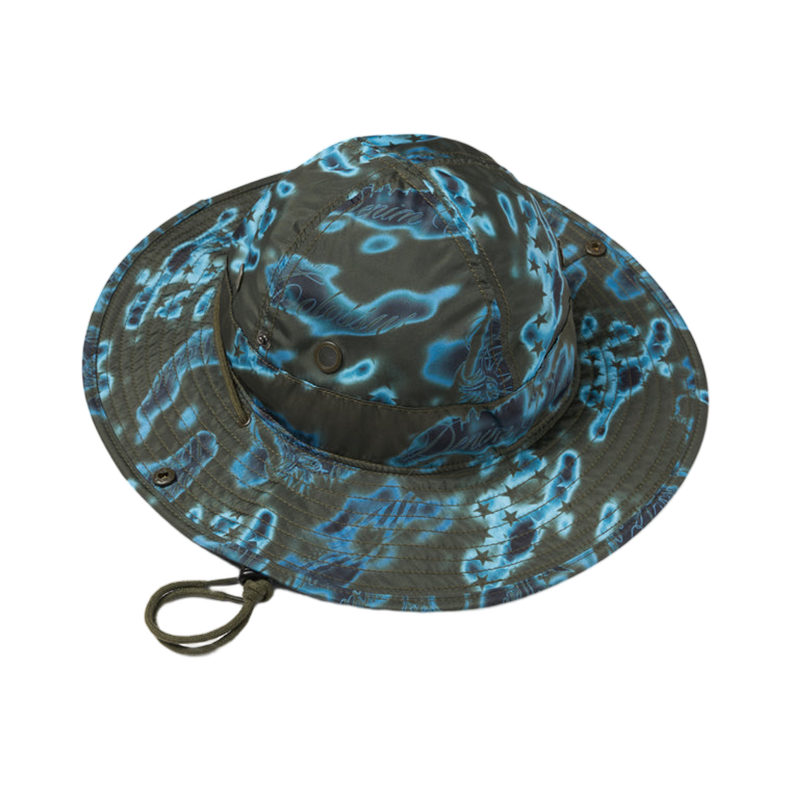 데님 티어스 클라우드 카모 버킷햇 그린(Denim Tears Cloud Camo Bucket Hat Green)