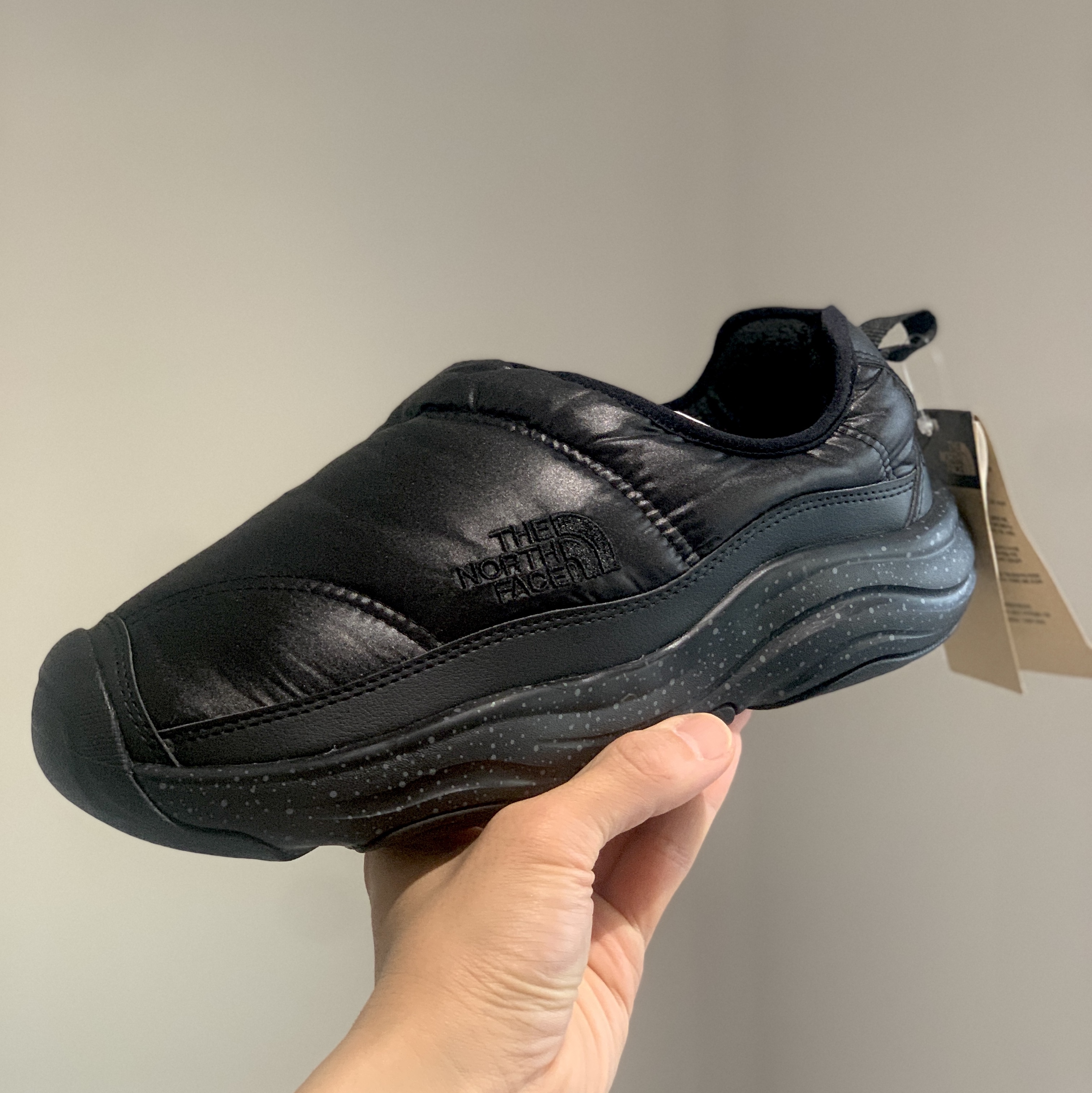 The North Face Half Dome Mule Real Black - 25FW 착용 스타일