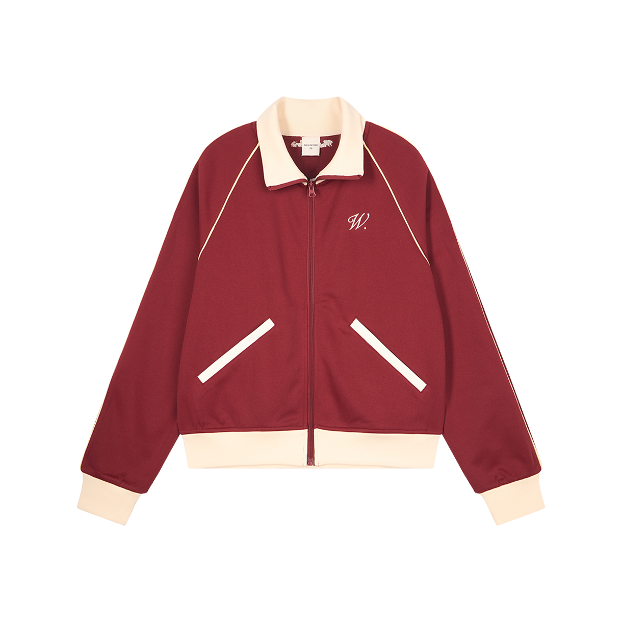 워크 인 파리 시그니처 버건디 트랙수트 자켓 루주 - 26SS(Walk In Paris Signature Burgundy Tracksuit Jacket Rouge - 26SS)