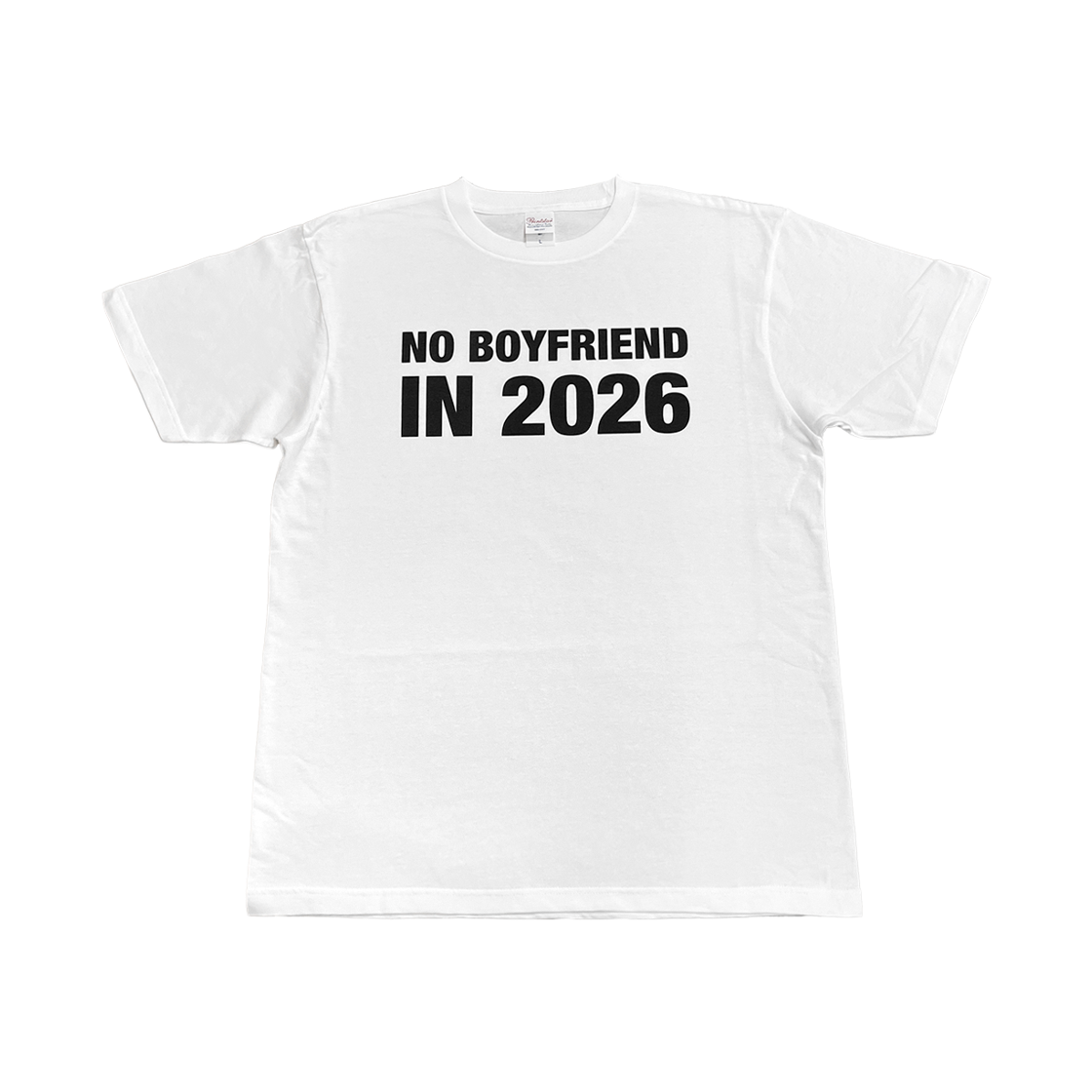 [KREAM 단독] 김씨네과일 노 보이프렌드 티셔츠 화이트([KREAM 단독] Kims Fruits NO BOYFRIEND IN 2026 Tee White)