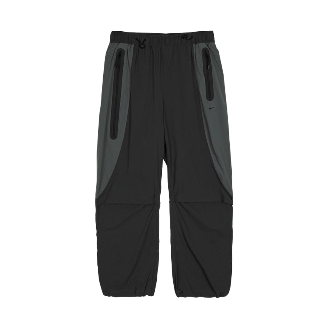IU7503-060 Nike Tech Dri-Fit Woven Color Block Pants Anthracite Iron Grey - Asia