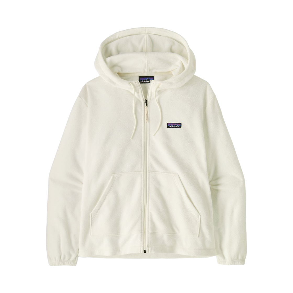 23260 (W) Patagonia Micro D Fleece Hoody Birch White