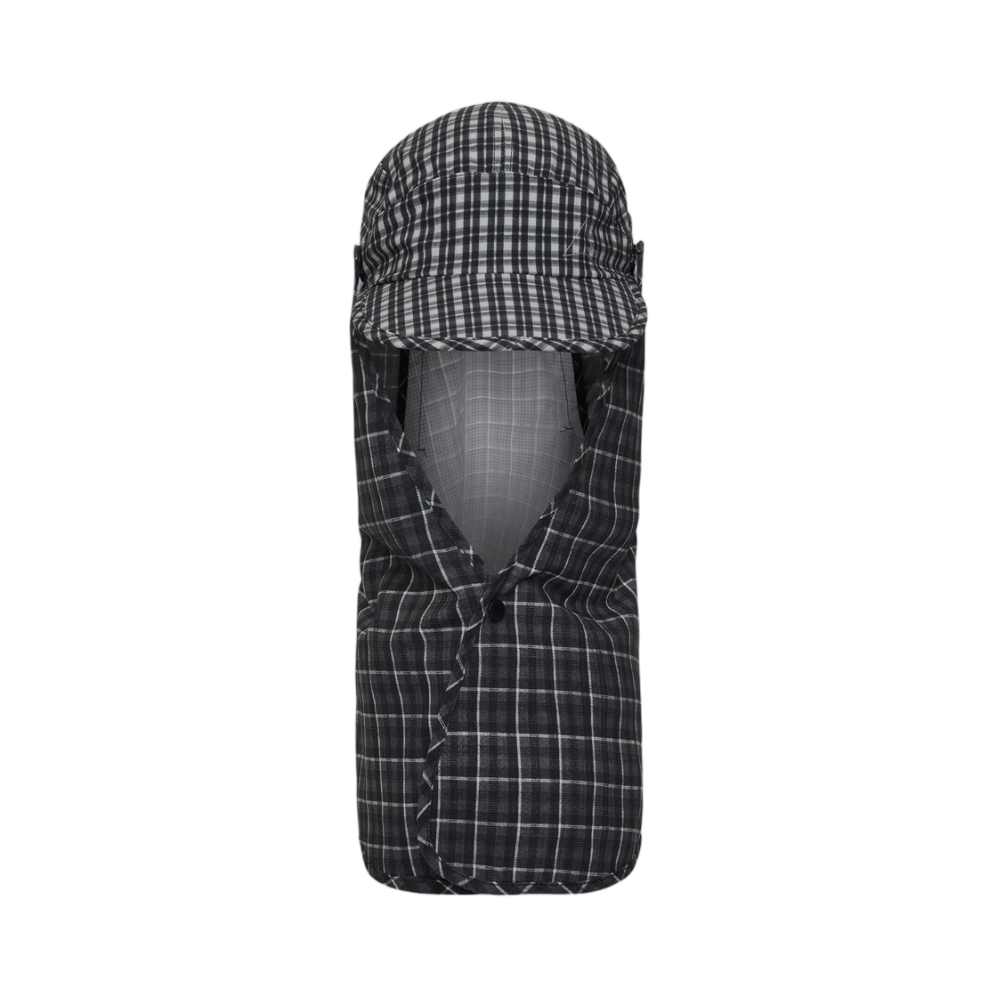 로아 에어 플로위브 프린티드 체크 데저트 캡 앤트러사이트(ROA Aair Floweave Printed Check Desert Cap Anthracite)