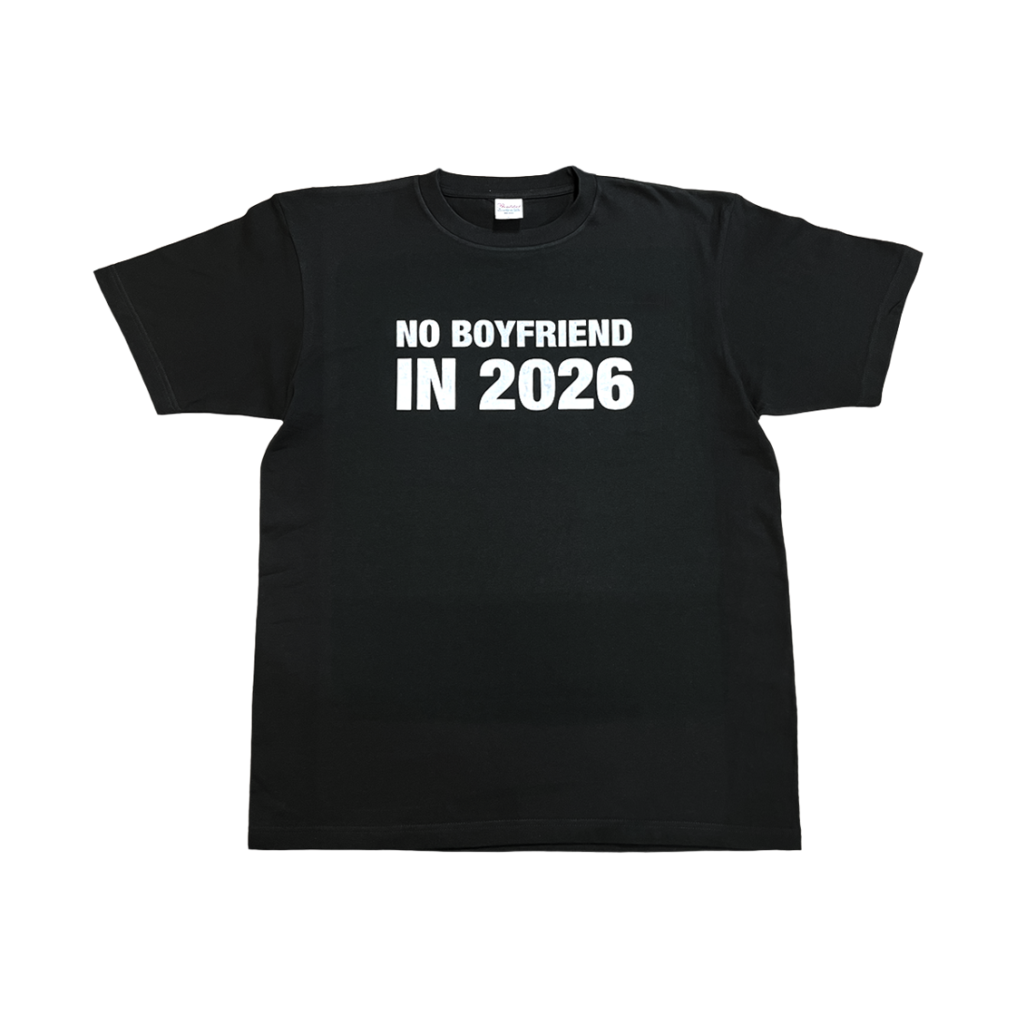 [KREAM 단독] 김씨네과일 노 보이프렌드 티셔츠 블랙([KREAM 단독] Kims Fruits NO BOYFRIEND IN 2026 Tee Black)