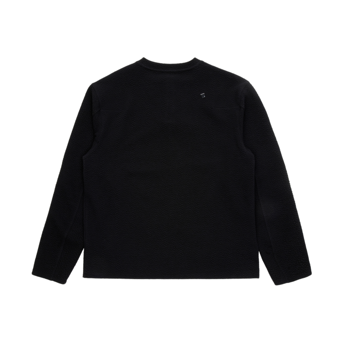 BP03FYHS0101BK Ader Error Realce Henley Neck T-Shirt Product. 5 Noir