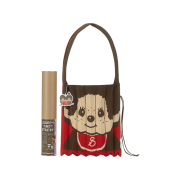 JOSEPH&STACEY Lucky Pleats Knit M Monchhichi Boy Brown