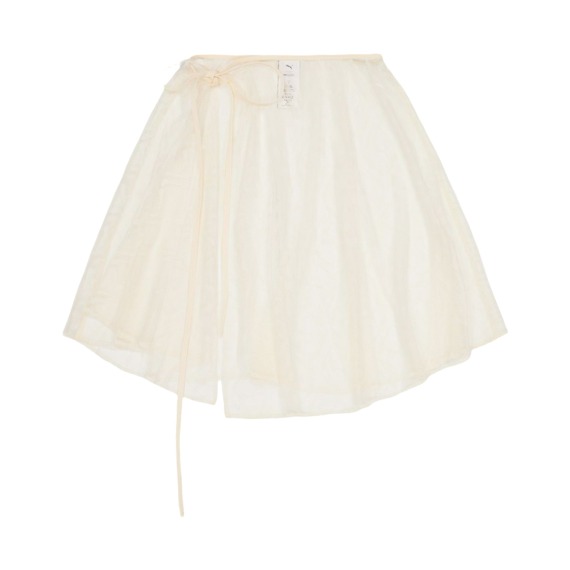 푸마 x 무신사 모노그램 레이어링 스커트 아몬드(Puma x Musinsa Monogram Layering Skirt Almond)