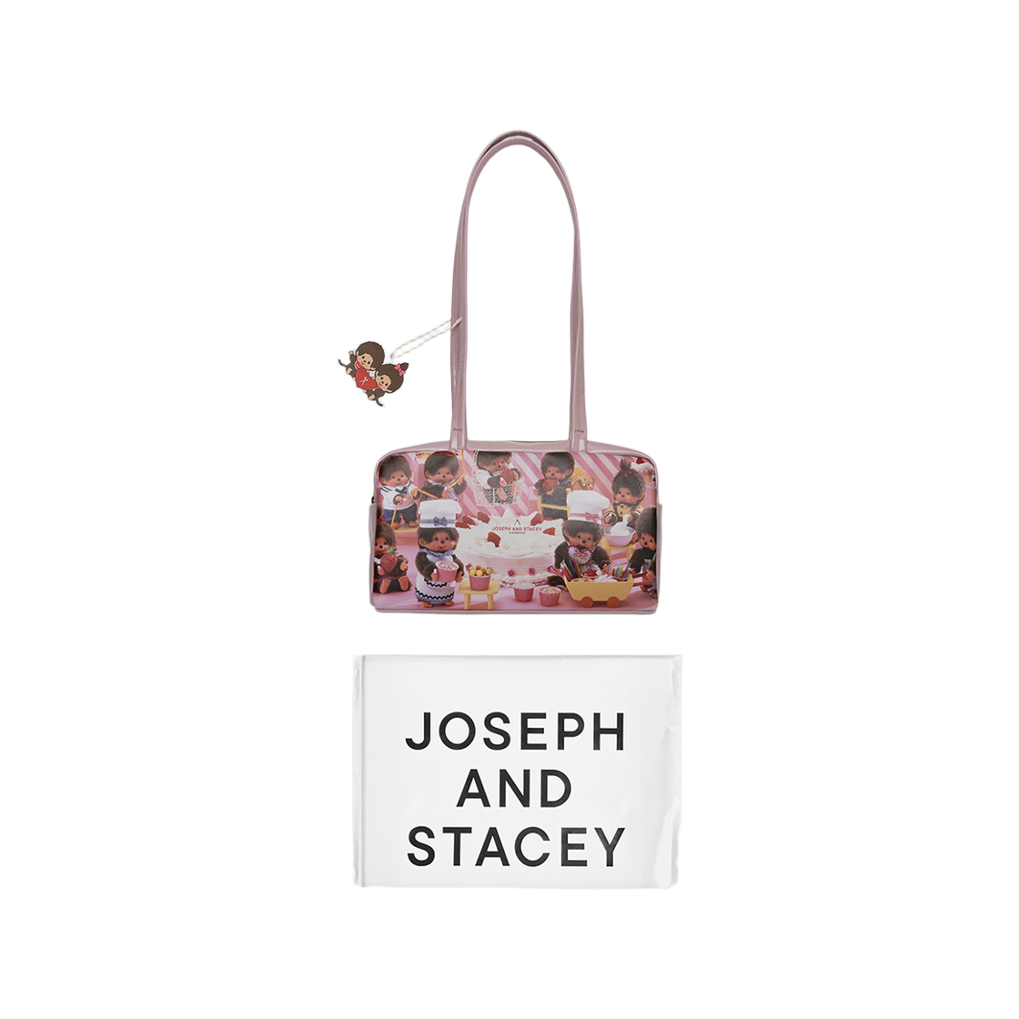 [KREAM 단독][사은품증정] 조셉앤스테이시 JAS 박스백 베이커리 몬치치 핑크([KREAM 단독][사은품증정] JOSEPH&STACEY JAS Box Bag Bakery Monchhichi Pink) - 5