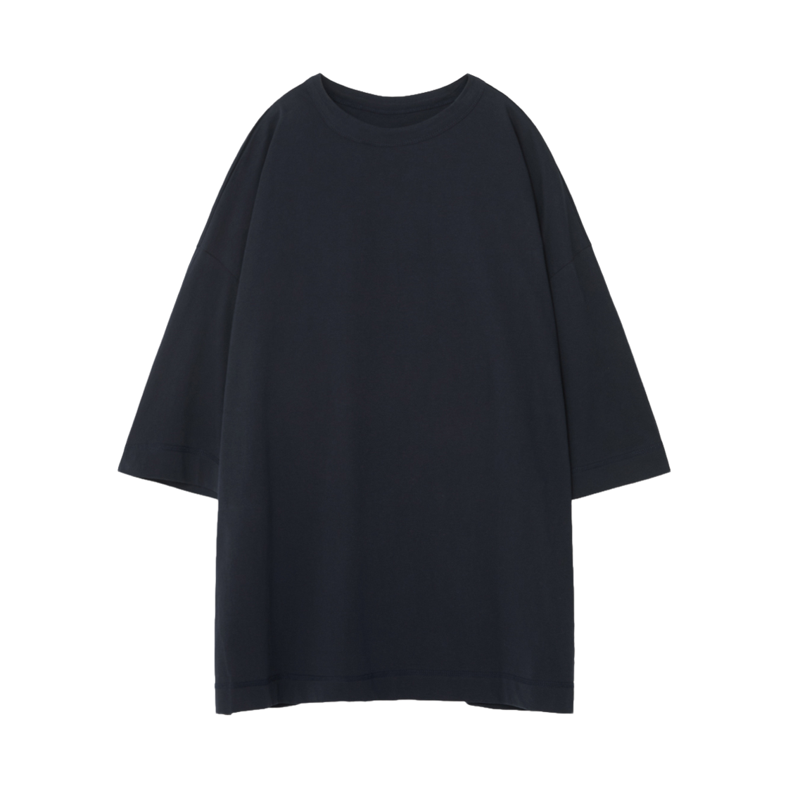 순진 사랑유랑 오버사이즈드 티셔츠 네이비(SOONJEANS Sarang Yurang Oversized T-shirt Navy) - 2