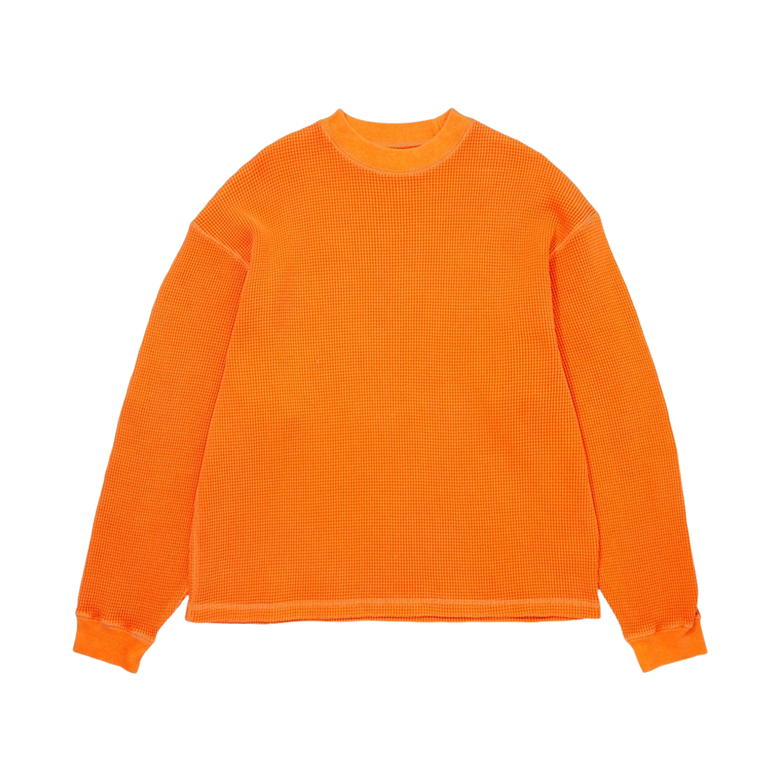 트루릴리젼 와플 롱 슬리브_오렌지(True Religion Waffle Long Sleeve_Orange)