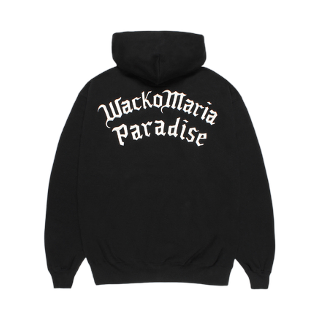 와코 마리아 헤비 웨이트 후드 스웨트셔츠 블랙(Wacko Maria Heavy Weight Hooded Sweatshirt Black)