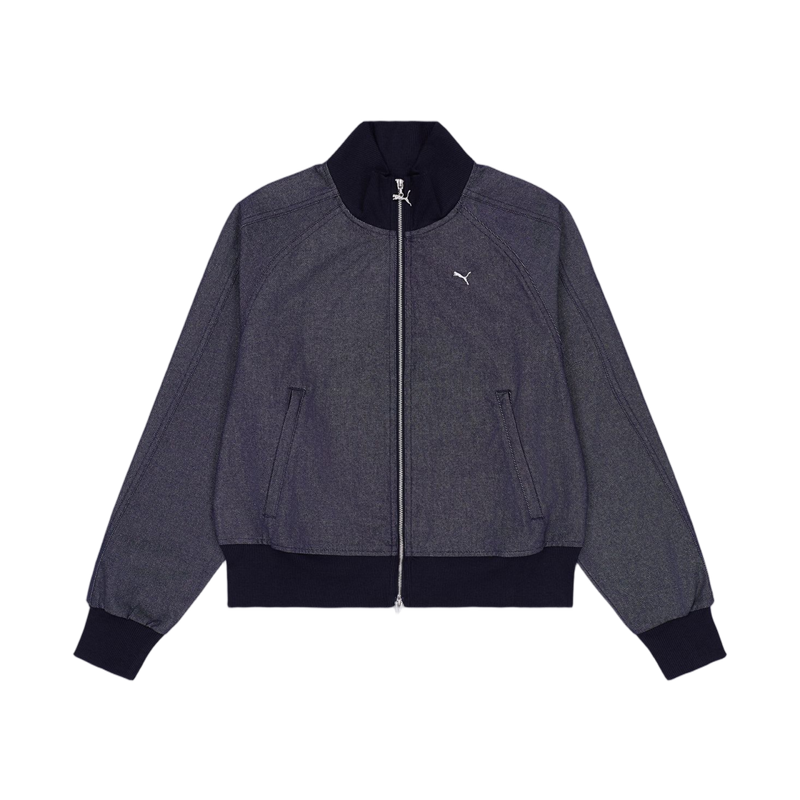 푸마 x 무신사 T7 우븐 트랙 자켓 네이비(Puma x Musinsa T7 Woven Track Jacket Navy) - 1