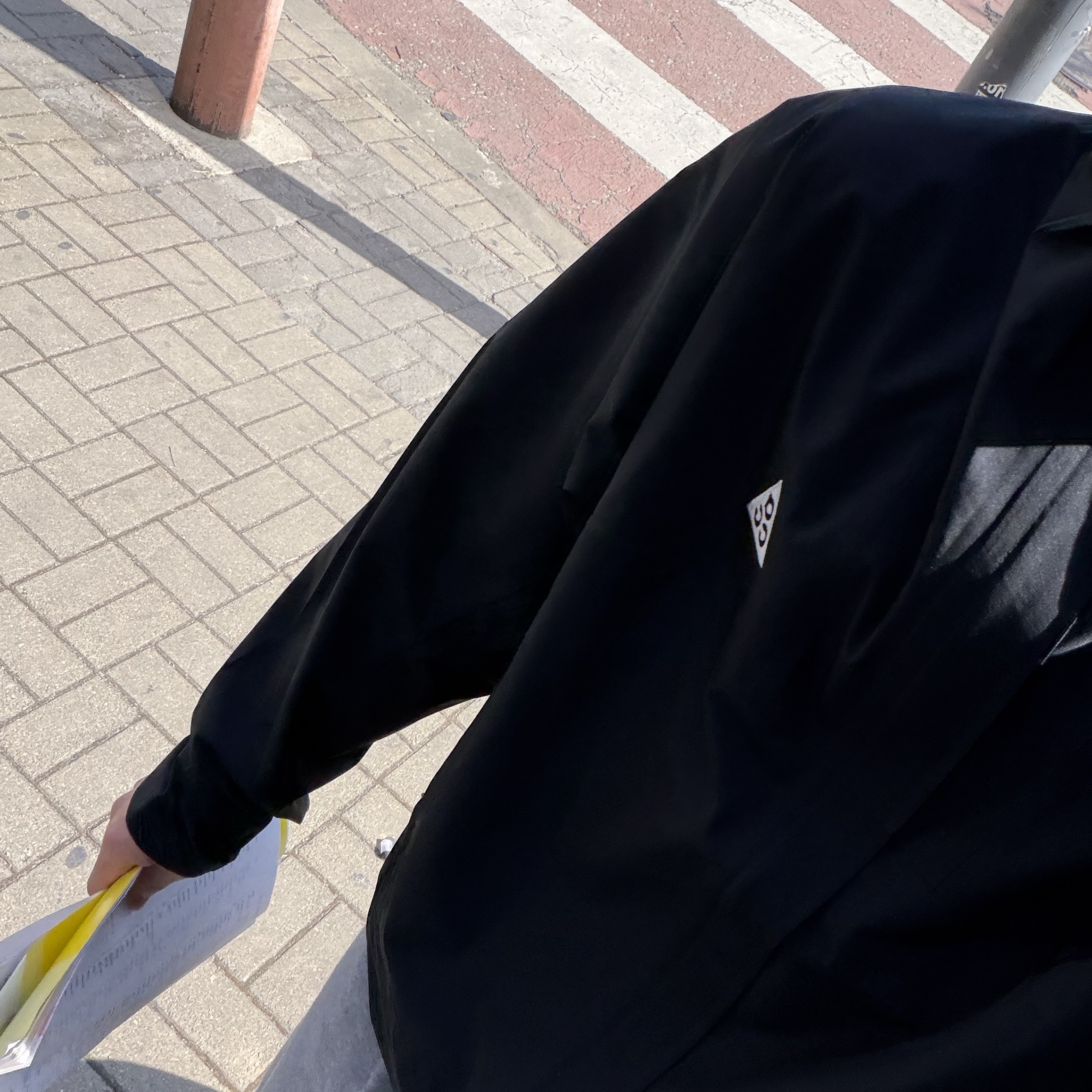 Nike ACG Storm-Fit ADV Cascade Rains Full Zip Jacket Black - Asia 착용 스타일