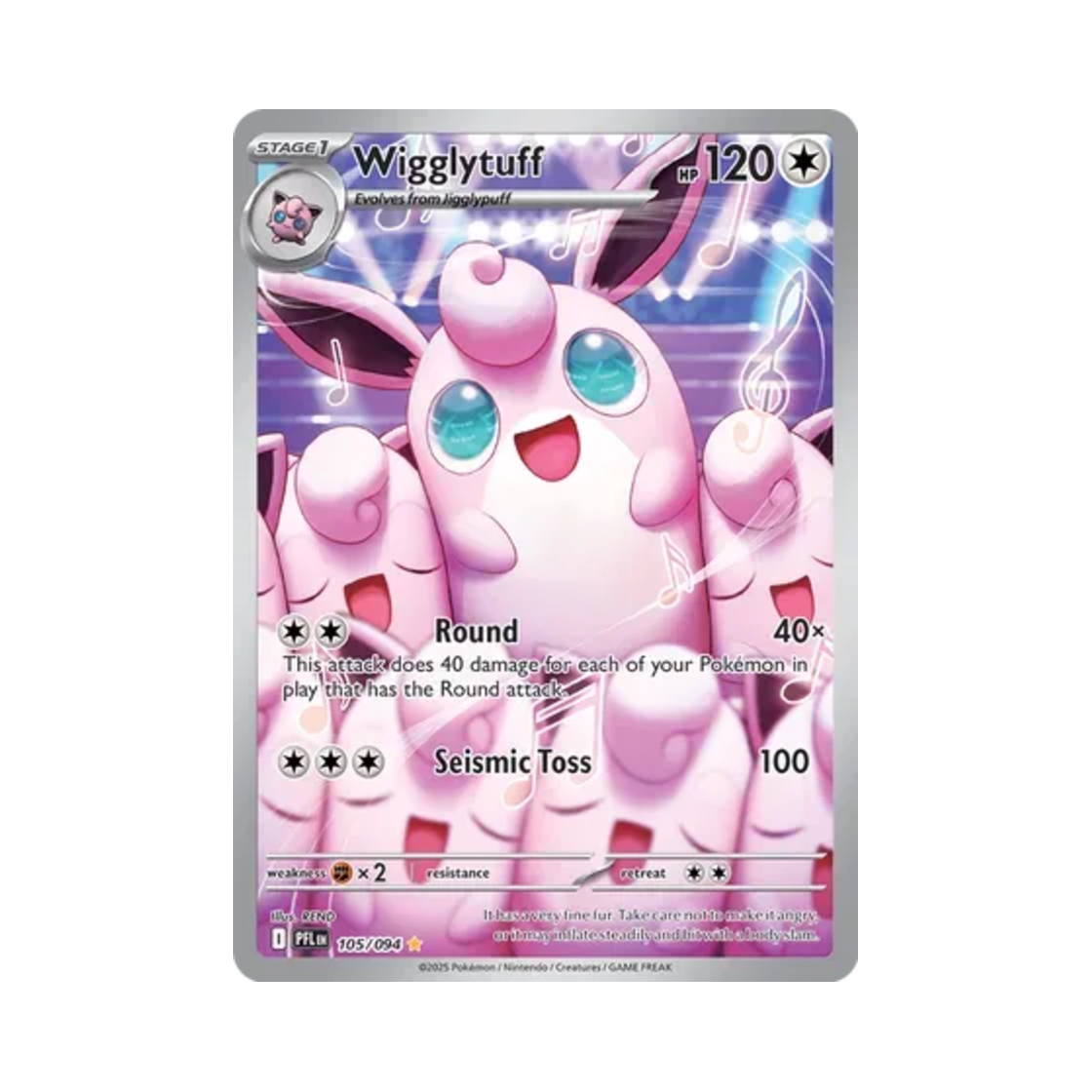 PFL105-094 Pokemon TCG Wigglytuff IR Phantasmal Flames (English Ver.)