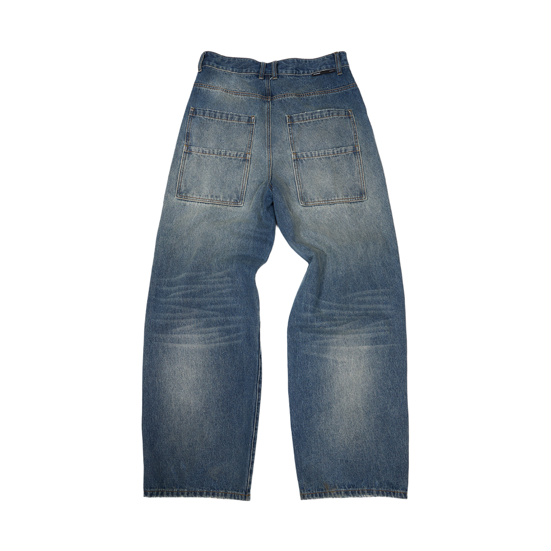 이티씨이 베이스 턱 데님 팬츠 블루(ETCE Base Tuck Denim Pants Blue) - 2