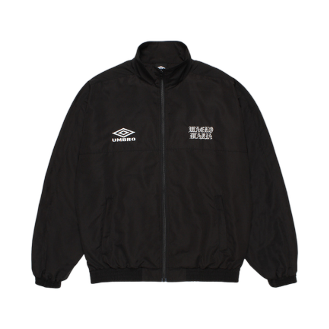 엄브로 x 와코 마리아 나일론 트랙 자켓 블랙(Umbro x Wacko Maria Nylon Track Jacket Black)