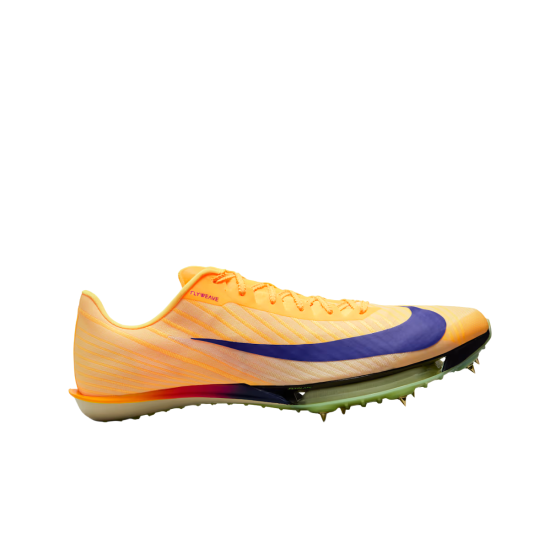 FD8395-800 Nike AIR Zoom Maxfly 2 Athletics Sprinting Spikes Citron Pulse Volt Ice
