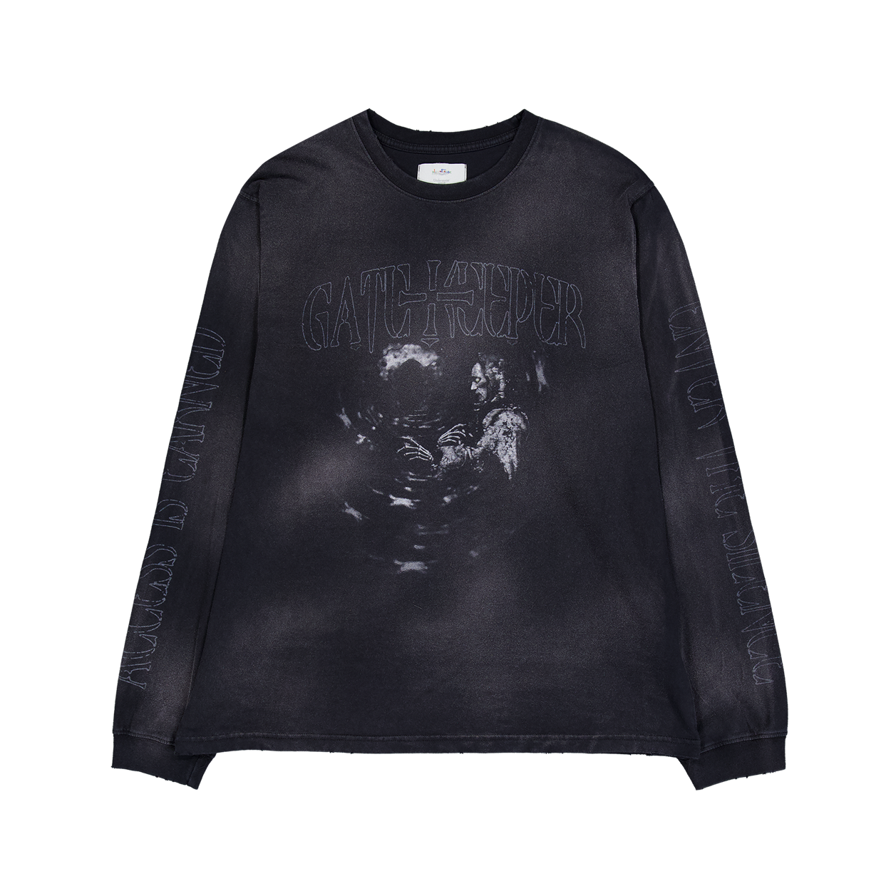 언더마이카 피오씨 게이트키퍼 빈티지 워시드 롱 슬리브 블랙(Undermycar POC Gatekeeper Vintage Washed Long Sleeve Black)