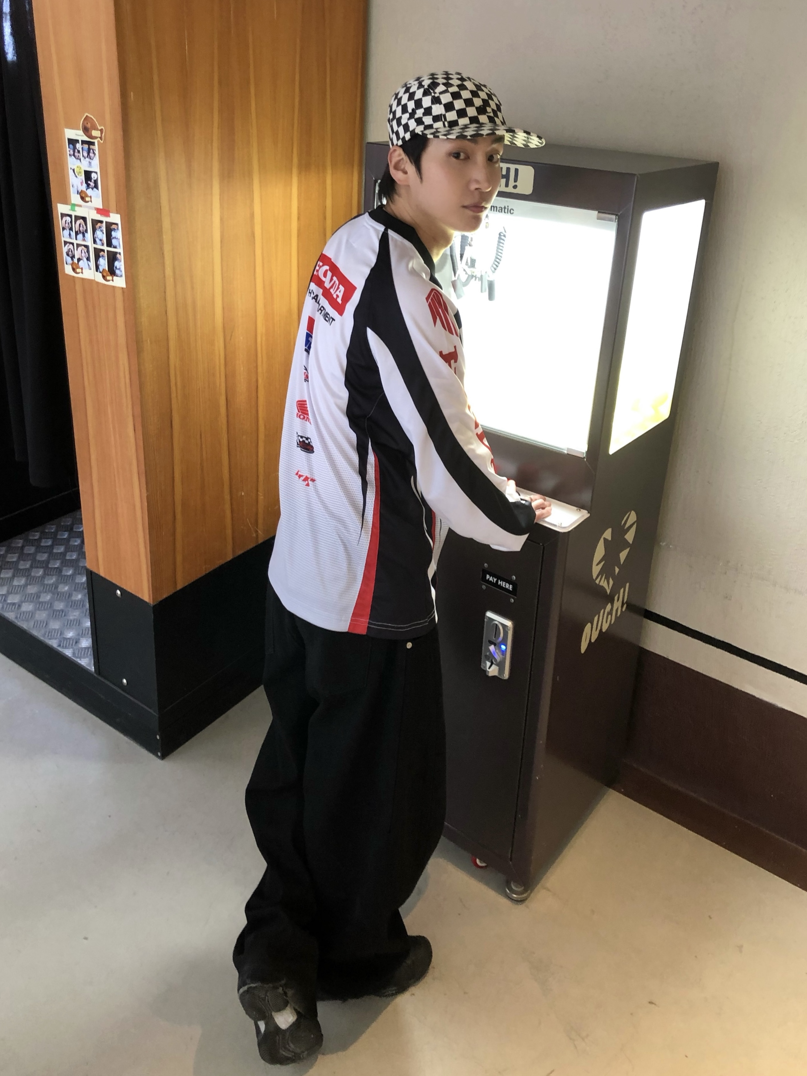 Honda Mesh Motorcycle Jersey White 착용 스타일 - 8