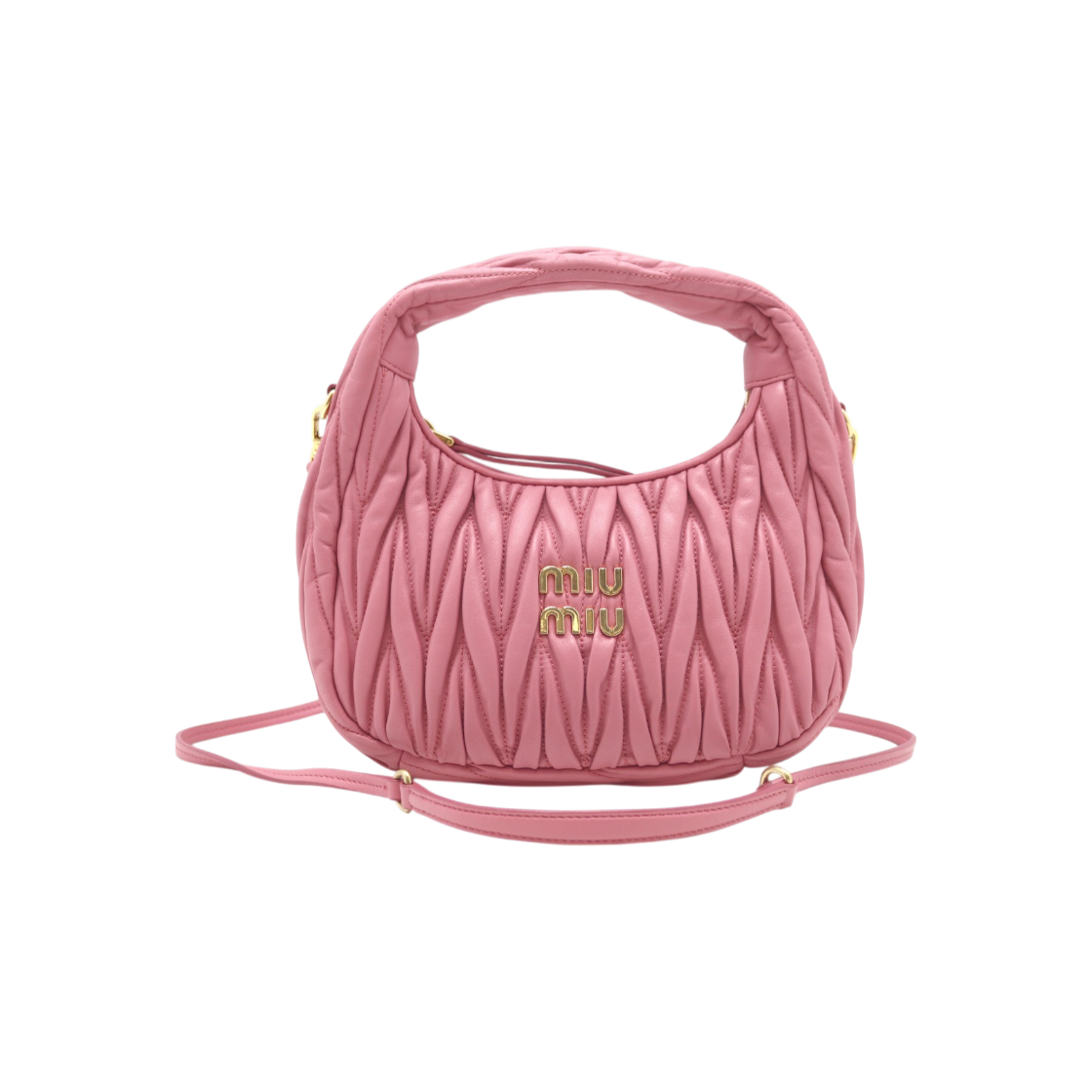 미우미우 완더 마테라쎄 나파 호보백 5BC125(Miu Miu Wonder Matelasse Nappa Hobo Bag 5BC125)