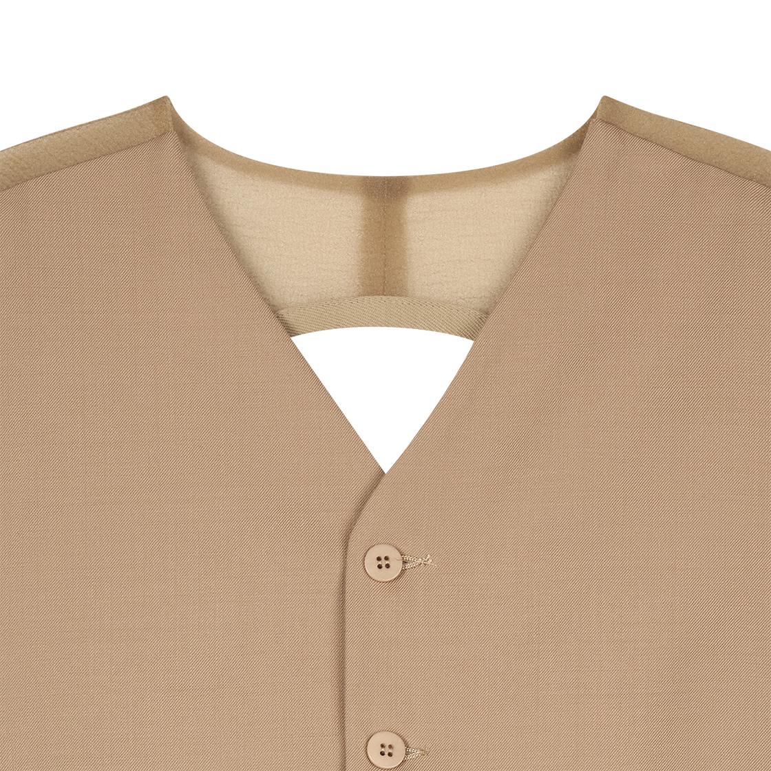 마리아노 피콜로 파라디소 베스트 베이지 - 26SS(Magliano Piccolo Paradiso Vest Beige - 26SS) - 3