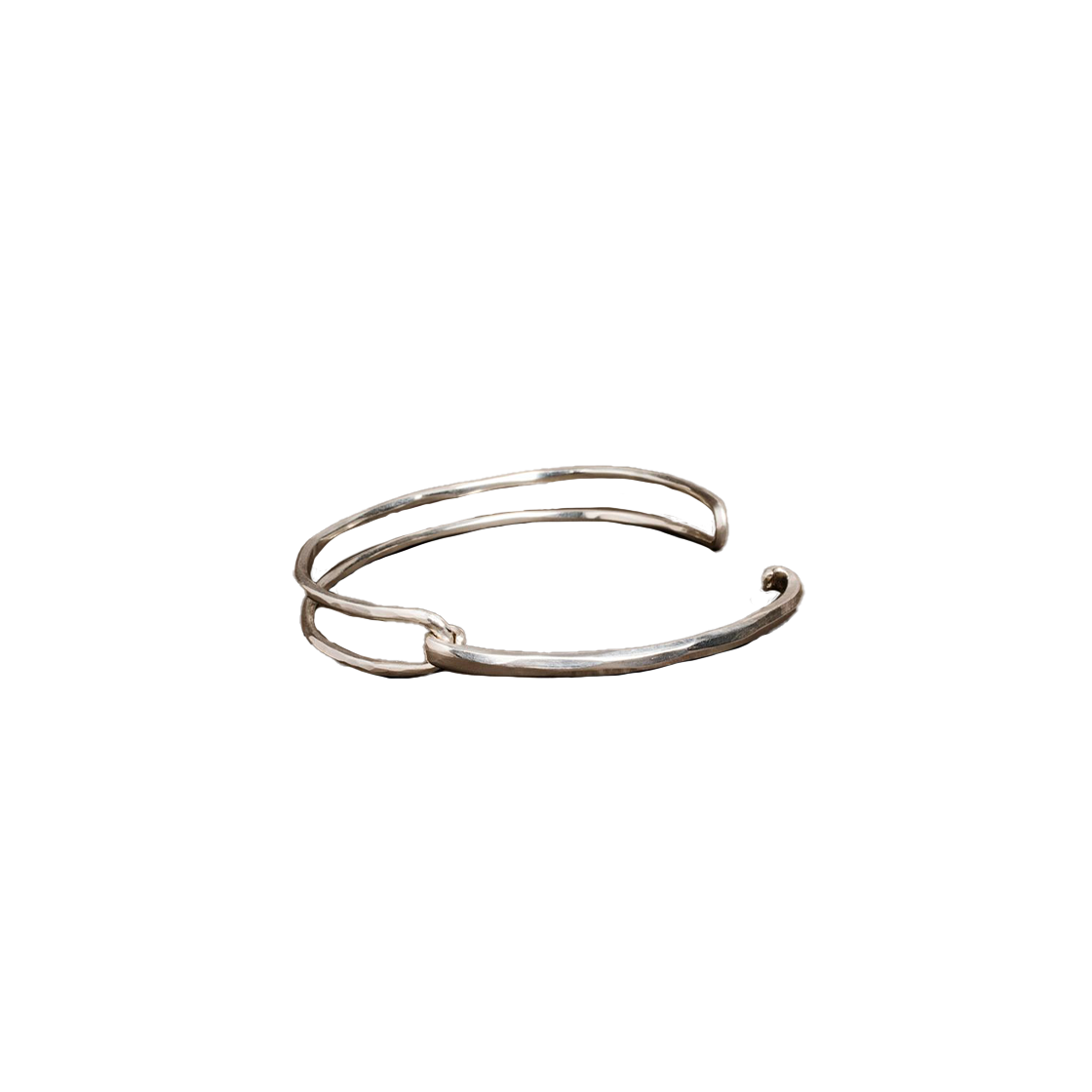 베르크슈타트 뮌헨 브레이슬릿 해머드 링크 실버 - 26SS(Werkstatt:Munchen Bracelet Hammered Link Silver - 26SS) - 3