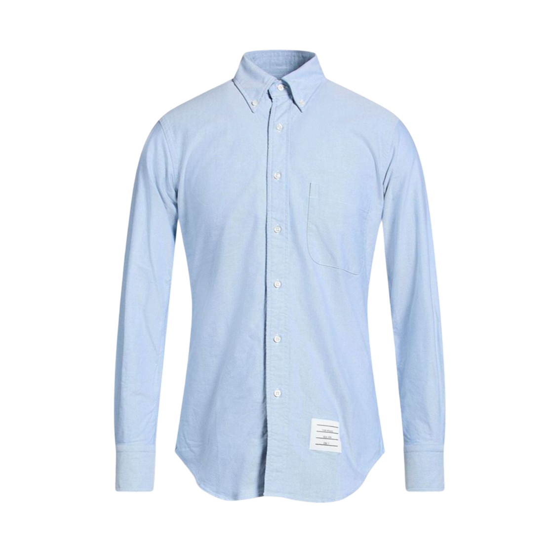 MWL001A-06177-480 Thom Browne Classic Oxford Button Down Shirt Light Blue
