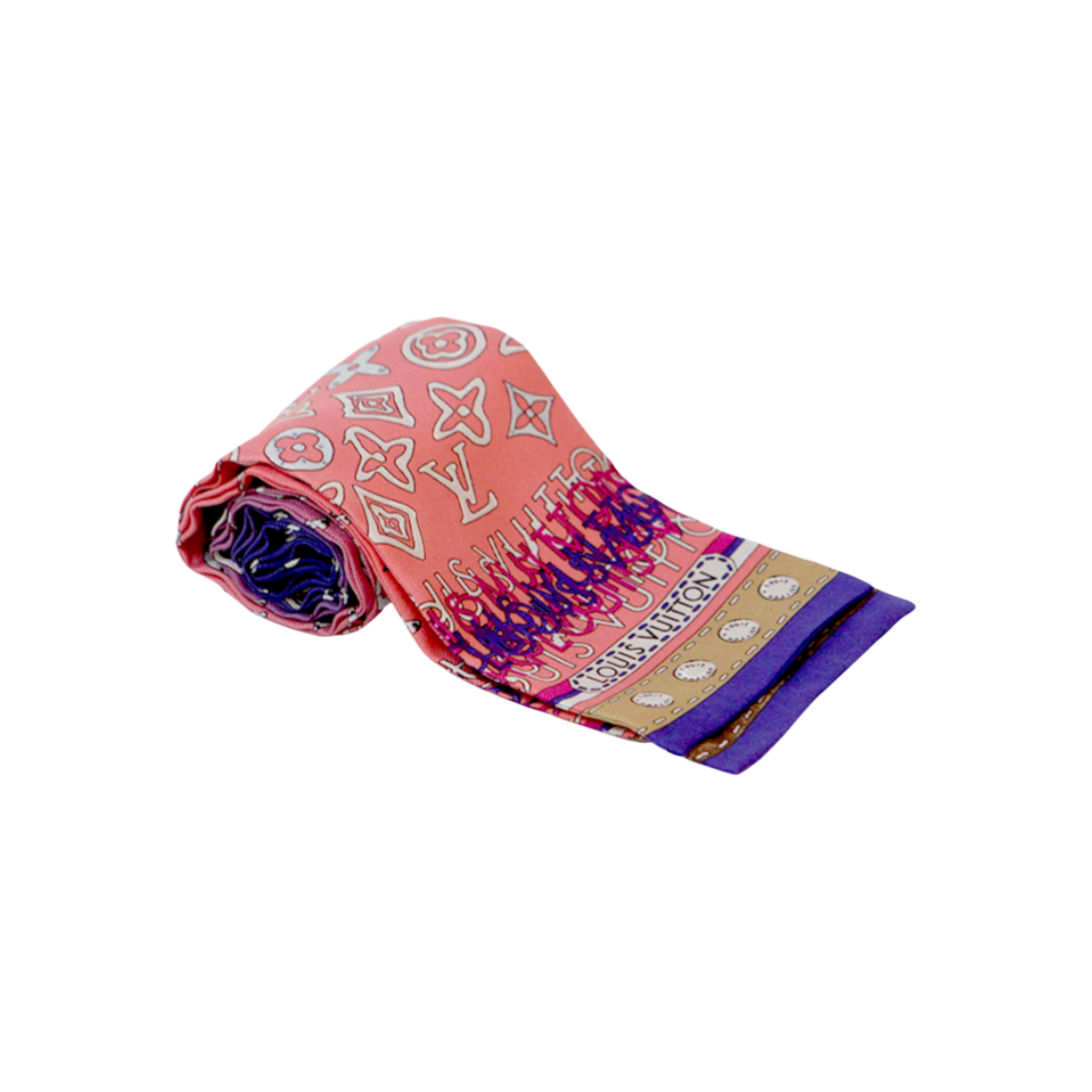 IT3EH4PPL3D2 Louis Vuitton Monogram Bandana Scarf C-B47193