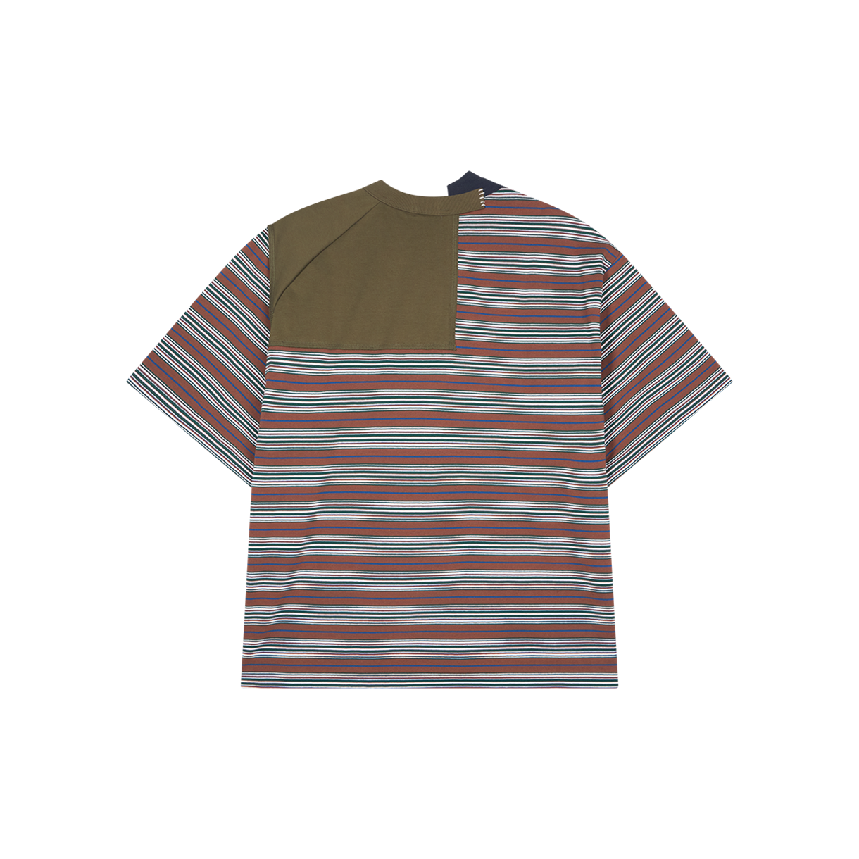 컬러비콘 26SBM-T03233 풀오버 그린 브라운 - 26SS(Kolor Beacon 26SBM-T03233 Pullover Green Brown - 26SS) - 2