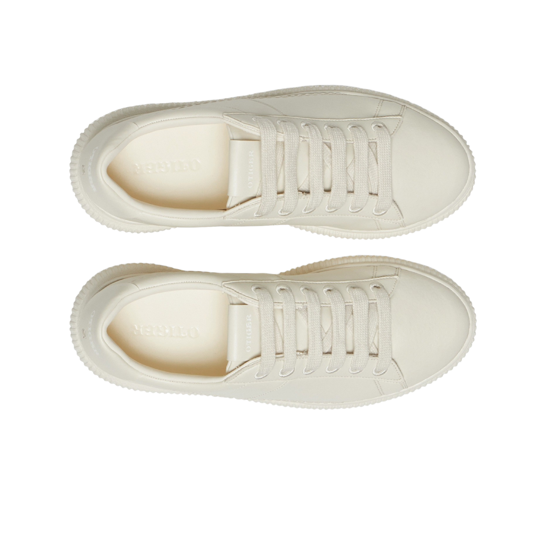 (W) 오니츠카 타이거 오타이거 코트 크림((W) Onitsuka Tiger Otiger Court Cream) - 2