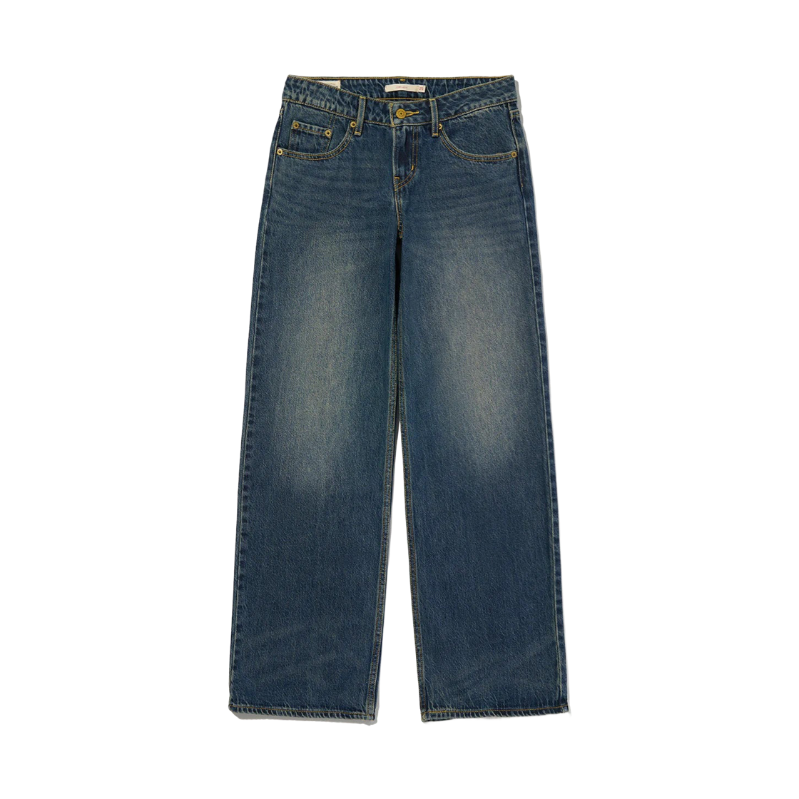 008D00000 (W) Levi's Low Loose Jeans Dark Wash