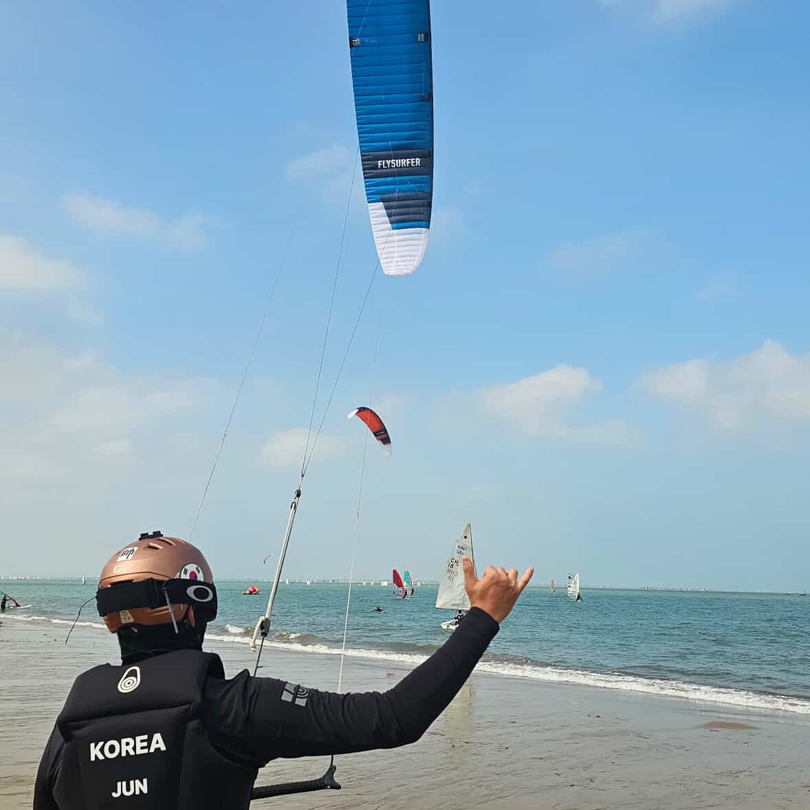 Sailracing Reference Ls Rashguard 999, SAILRACING SR90 Neo PFD(999) 착용 스타일 - 4