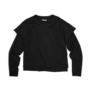 ETCE Damage Layered L/S Tee Black