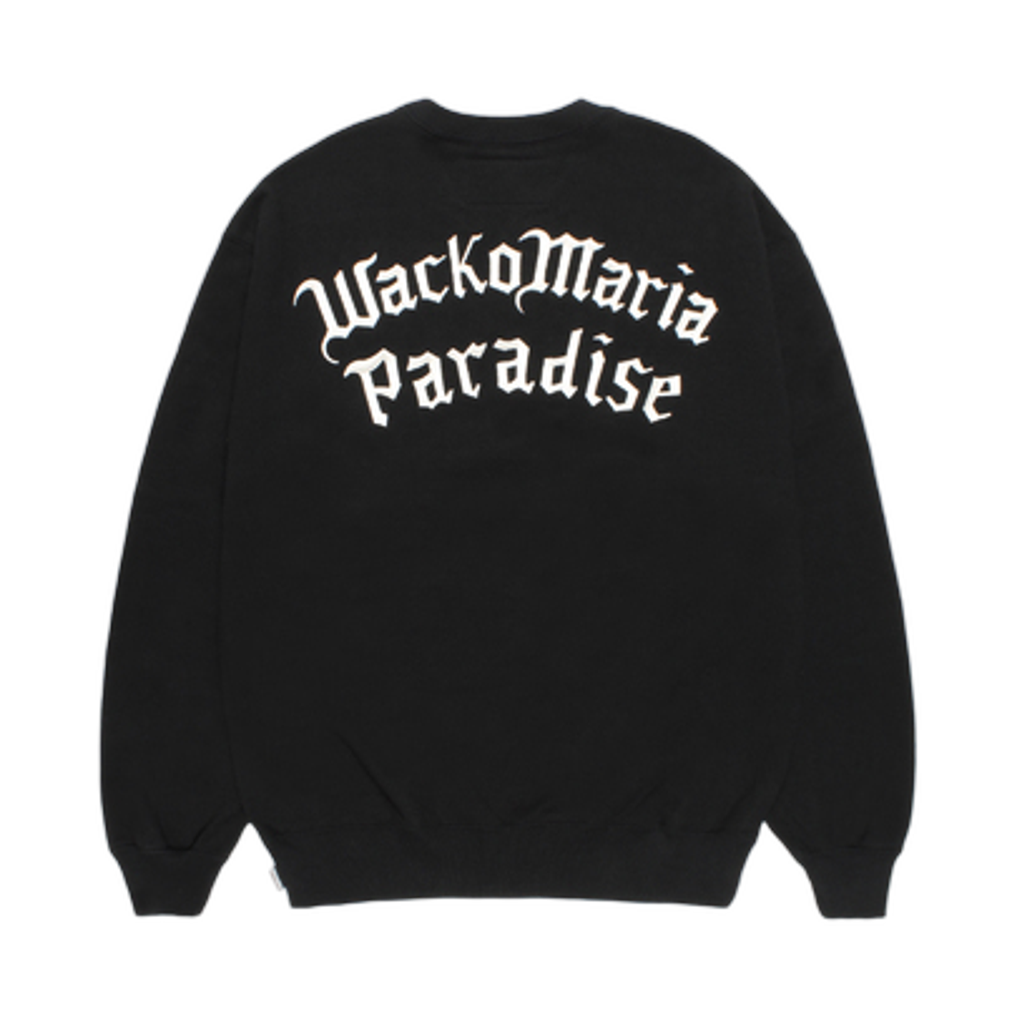 와코 마리아 헤비 웨이트 스웨트셔츠 블랙(Wacko Maria Heavy Weight Sweatshirt Black)