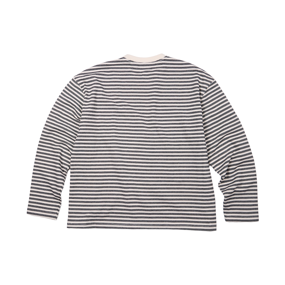 이티씨이 베이스 스트라이프 포켓 롱 슬리브 아이보리(ETCE Base Stripe Pocket Long Sleeve Ivory) - 2