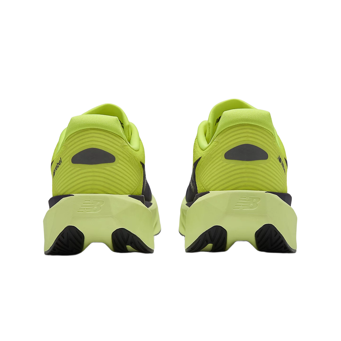 뉴발란스 퓨어셀 레벨 v5 알칼리 그린 다크 실버 메탈릭 - 2E 와이드(New Balance FuelCell Rebel v5 Alkaline Green Dark Silver Metallic - 2E Wide) - 3