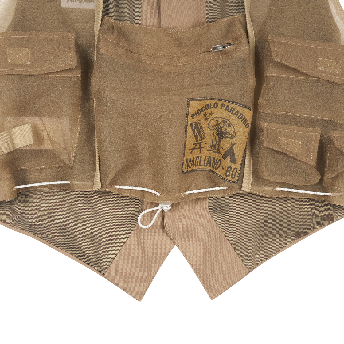 마리아노 피콜로 파라디소 베스트 베이지 - 26SS(Magliano Piccolo Paradiso Vest Beige - 26SS) - 6