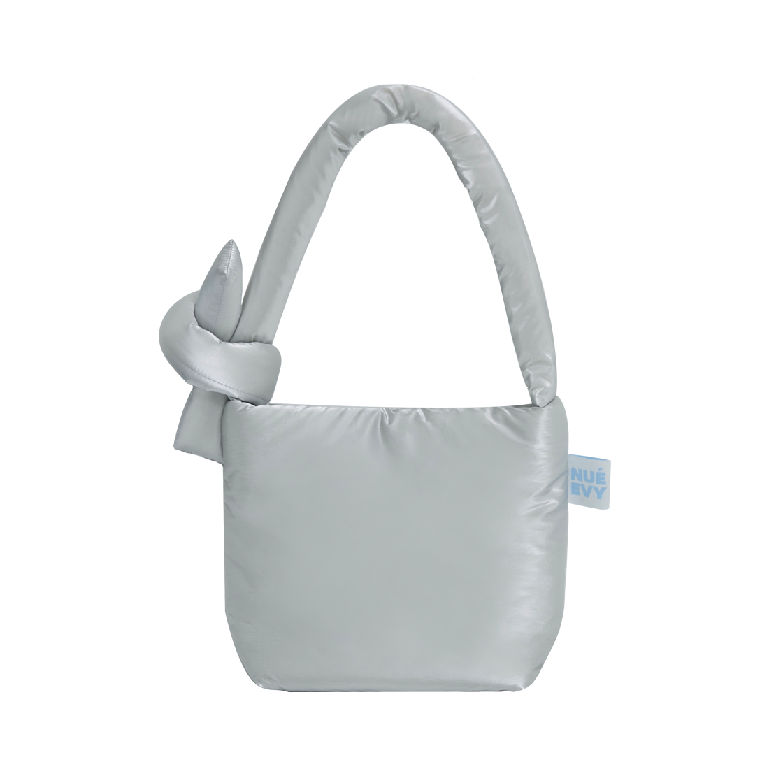 누이비 소프트패딩백 실버(Nueevy Soft Padding bag Silver)