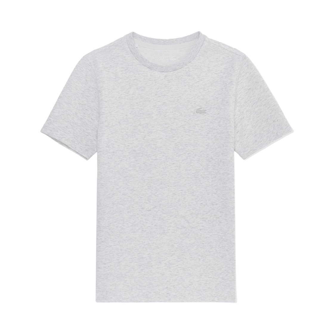 (W) 라코스테 베이직 티셔츠 그레이((W) Lacoste Basic T-Shirt Grey)