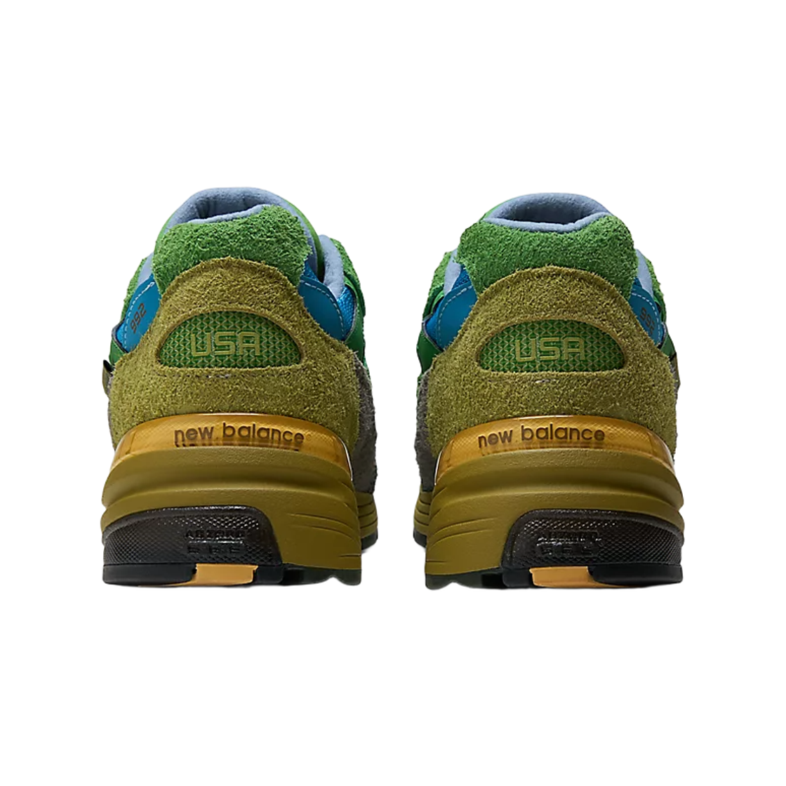 뉴발란스 x 살레헤 벰버리 992 그린 블루 - D 스탠다드(New Balance x Salehe Bembury 992 Green Blue - D Standard) - 3