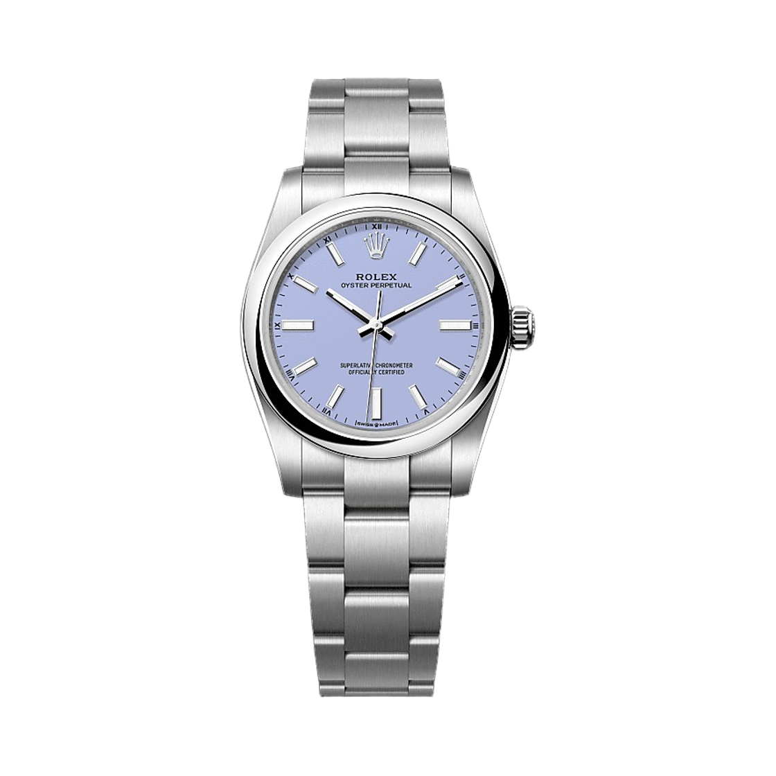 롤렉스 오이스터 퍼페추얼 34mm 124200 라벤더 오이스터(Rolex Oyster Perpetual 34mm 124200 Lavender Oyster)