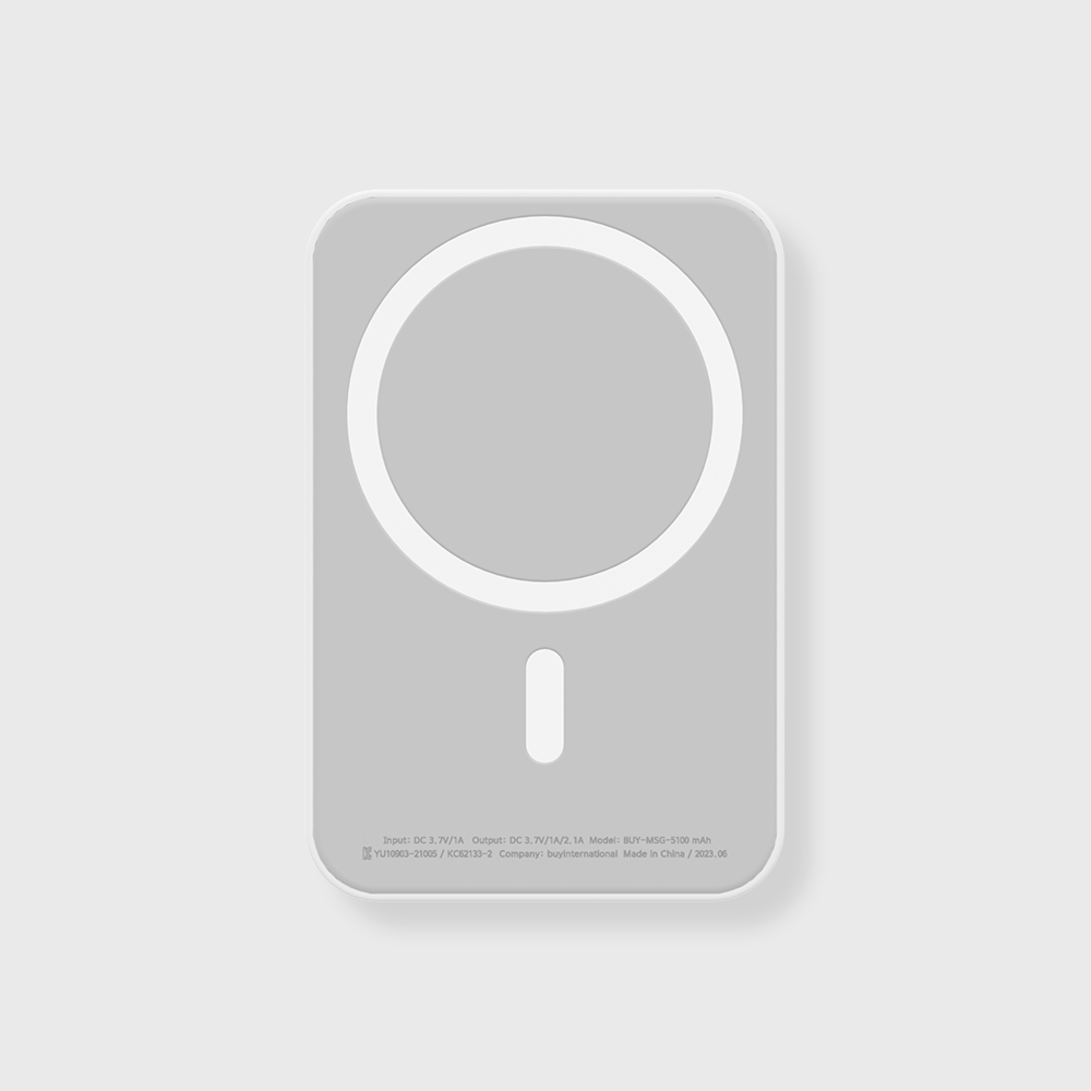 어프어프 하쿠나마타타 맥세이프 보조배터리 5000mAh(earpearp Hakuna Matata MagSafe Power Bank 5000mAh) - 3