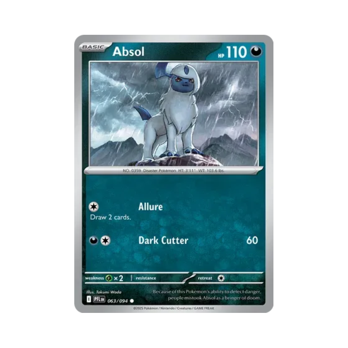 포켓몬 TCG 앱솔 C 판타스말 플레임즈 (영문판)(Pokemon TCG Absol C Phantasmal Flames (English Ver.)) - 1