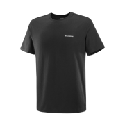 Salomon Logo Short Sleeve T-Shirt Deep Black
