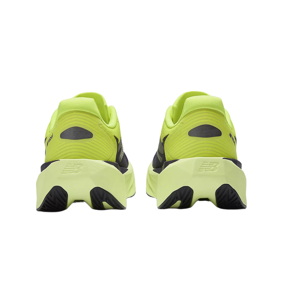 (W) 뉴발란스 퓨어셀 레벨 v5 알칼리 그린 다크 실버 메탈릭 - D 와이드((W) New Balance FuelCell Rebel v5 Alkaline Green Dark Silver Metallic - D Wide) - 3